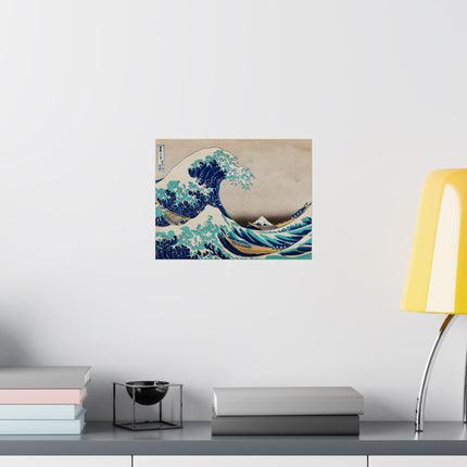 The Great Wave off Kanagawa by Katsushika Hokusai Matte Horizontal Posters