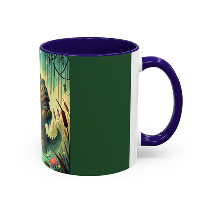 Swamp Tyrant Colorful Mugs (11oz, 15oz)