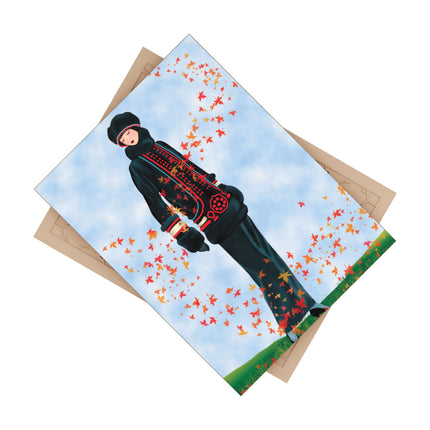 Elegance in Autumn Ceramic Tile