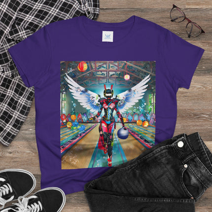 Samurai Robot Angels Cotton Tee