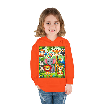 Jungle Friends Parade Toddler Pullover Fleece Hoodie