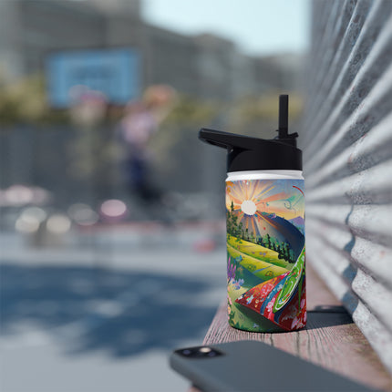 The Joyful Mantis Stainless Steel Water Bottle