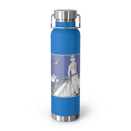 Coastal Elegance Copper Vacuum Insulated Bottle, 22oz