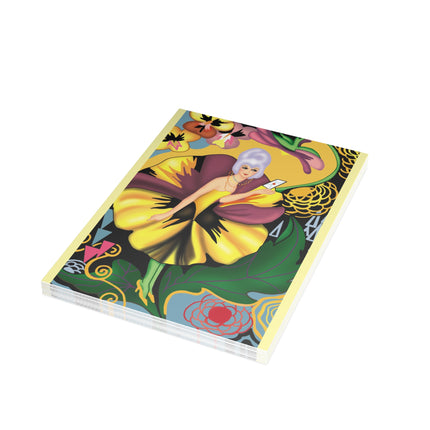 Enchanted Pansy Elegance Postcard Bundles (envelopes included) - Bundles of 10, 30, 50 Pieces