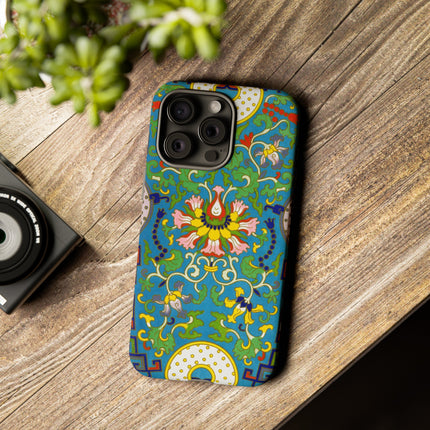 Chinese Floral Illustration by Owen Jones Phone Cases