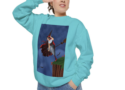 The Enchanted Witch Unisex Garment-Dyed Sweatshirt