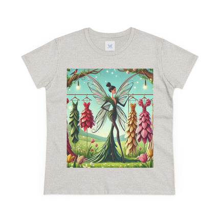 A Fairy Choosing Gowns Cotton Tee
