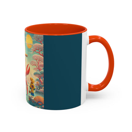 The Celestial Crab Navigator Colorful Mugs (11oz, 15oz)