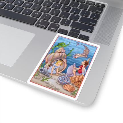Fairy Whispers of the Sea Kiss-Cut Stickers (4 Sizes)