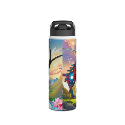 Bio-Mech Beast Stainless Steel Water Bottle