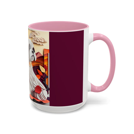Shih Tzu at an Autumn Colorful Mugs (11oz, 15oz)