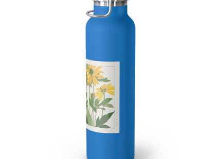 Clerodendrum & Rudbeckia by Tanigami Kônan Copper Vacuum Insulated Bottle, 22oz