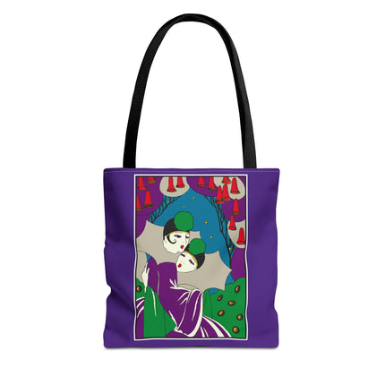 Two Pierrots Tote Bag (AOP)