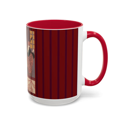 La Loge by George Barbier Colorful Mugs (11oz, 15oz)