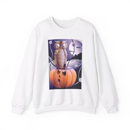 The Startled Pumpkin Unisex Heavy Blend™ Crewneck Sweatshirt