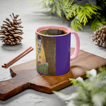 The Kiss by Gustav Klimt Colorful Mugs (11oz, 15oz)