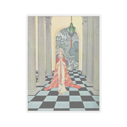 Cadmus Beheld a Female Figure by Virginia Frances Sterrett Kiss-Cut Stickers (4 Sizes)