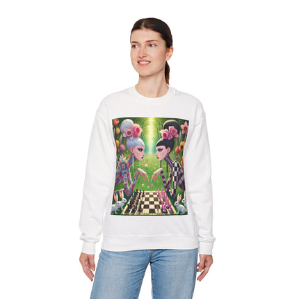 Spring Gambit: A Fairy’s Move Heavy Blend™ Crewneck Sweatshirt