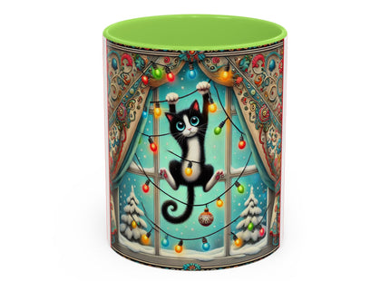 Mischief in Tinselland Colorful Mugs (11oz, 15oz)