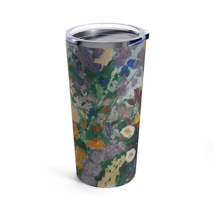 Flowers on the Mountain by August Babberger Tumbler 20oz