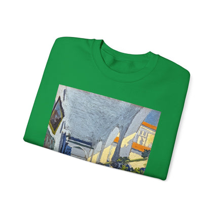 Gallery of a Moroccan Riad by George Gaudion Heavy Blend™ Crewneck Sweatshirt