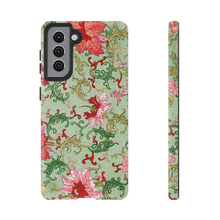 Flower Illustration by Owen Jones Phone Cases