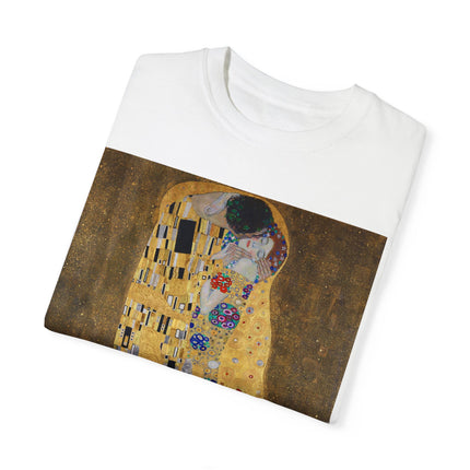 The Kiss by Gustav Klimt Unisex Garment-Dyed T-shirt