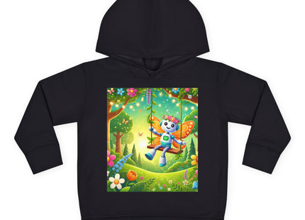Robot Fairy Toddler Pullover Fleece Hoodie