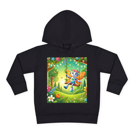 Robot Fairy Toddler Pullover Fleece Hoodie