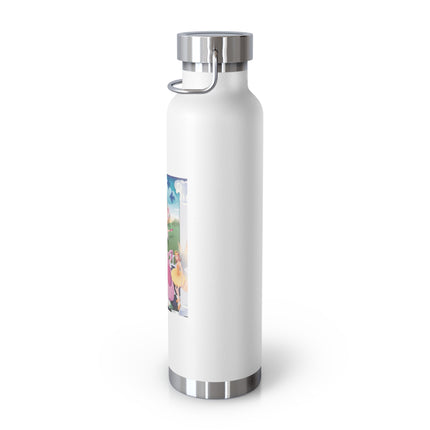 Graceful Enchantment Copper Vacuum Insulated Bottle, 22oz