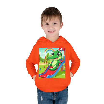 Playground Crocodile Joy Toddler Pullover Fleece Hoodie