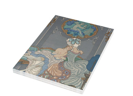 Liaisons Dangereuses by George Barbier Postcards (envelopes included) - Bundles of 10, 30, 50 Pieces