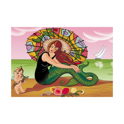 Siren Serenade Premium Matte horizontal posters