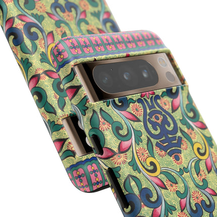Colorful Flower Pattern by Owen Jones Phone Cases