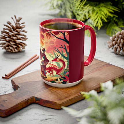 The Dragon Fairy’s Dance Colorful Mugs (11oz, 15oz)