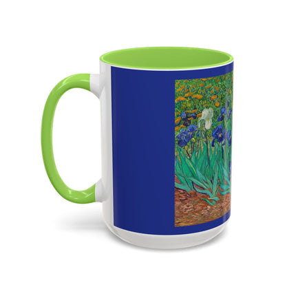 Irises by Vincent Van Gogh Colorful Mugs (11oz, 15oz)