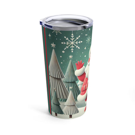 Santa's Joyful Night Tumbler 20oz