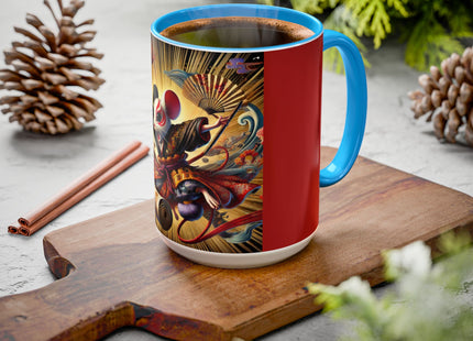 Theatrical Mouse on a Mission Colorful Mugs (11oz, 15oz)
