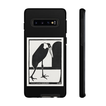 A Lame Marabou by Samuel Jessurun de Mesquita Phone Cases