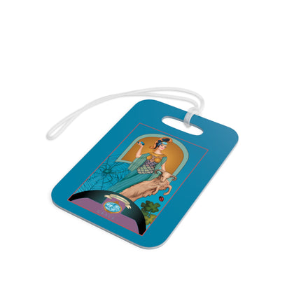 March & Aquamarine (Gem Series) by Sofia Chiostri Luggage Tags