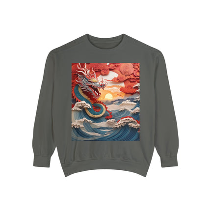 Stormbound Dragon Garment-Dyed Sweatshirt