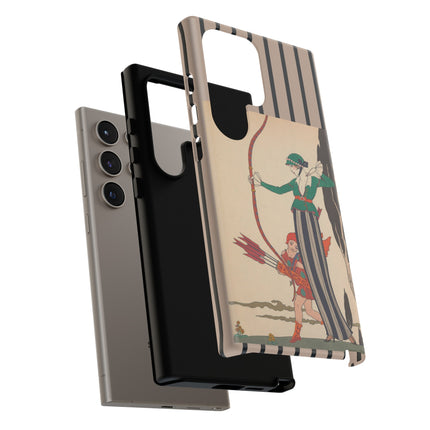 L'Arc Rouge by George Barbier Phone Cases