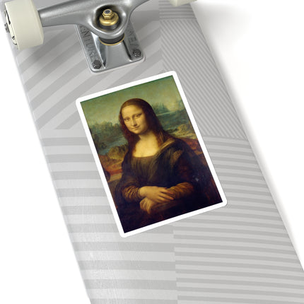 Mona Lisa by Leonardo da Vinci Kiss-Cut Stickers (4 Sizes)