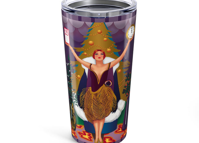 Countdown to Christmas Elegance Tumbler 20oz