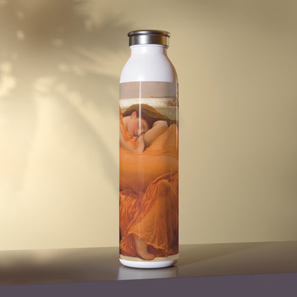 Flaming June by Frederic Leighton Slim Water Bottle