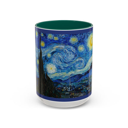 The Starry Night by Vincent Van Gogh Colorful Mugs (11oz, 15oz)