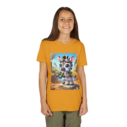 Zebra Lookout Youth Short Sleeve Tee
