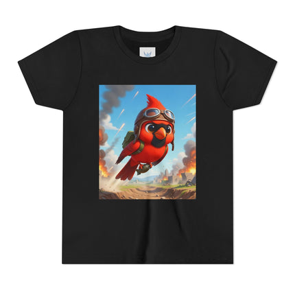 Cardinal Dive Bomber Youth Short Sleeve Tee