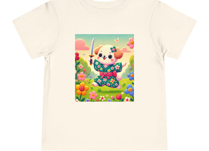 Blossom Pup’s Joyful Journey Toddler Short Sleeve Tee