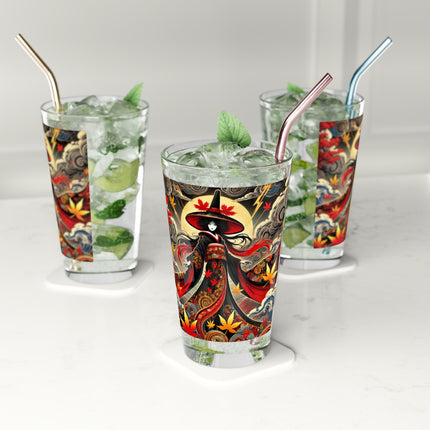 Kabuki Witch Glass, 16oz